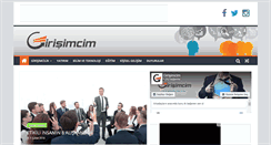 Desktop Screenshot of girisimcim.com